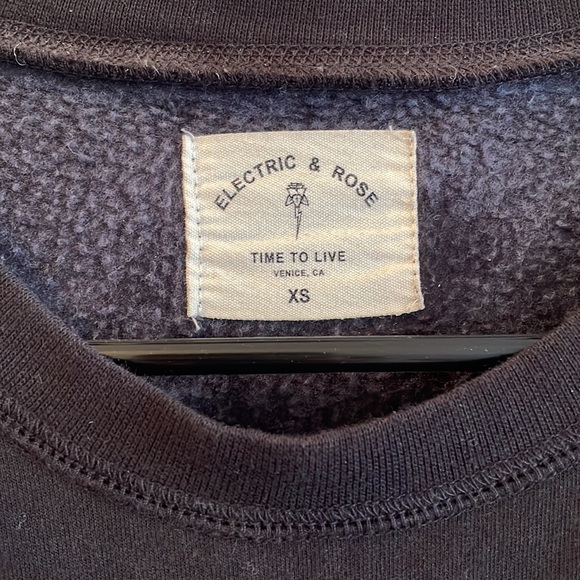 Electric & Rose Tie Dye Neil Sweatshirt - Picture 3 of 4